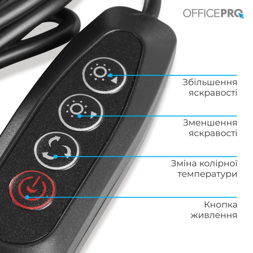 Настільна лампа OfficePro на монітор SL380B (SL380B) - зображення 12