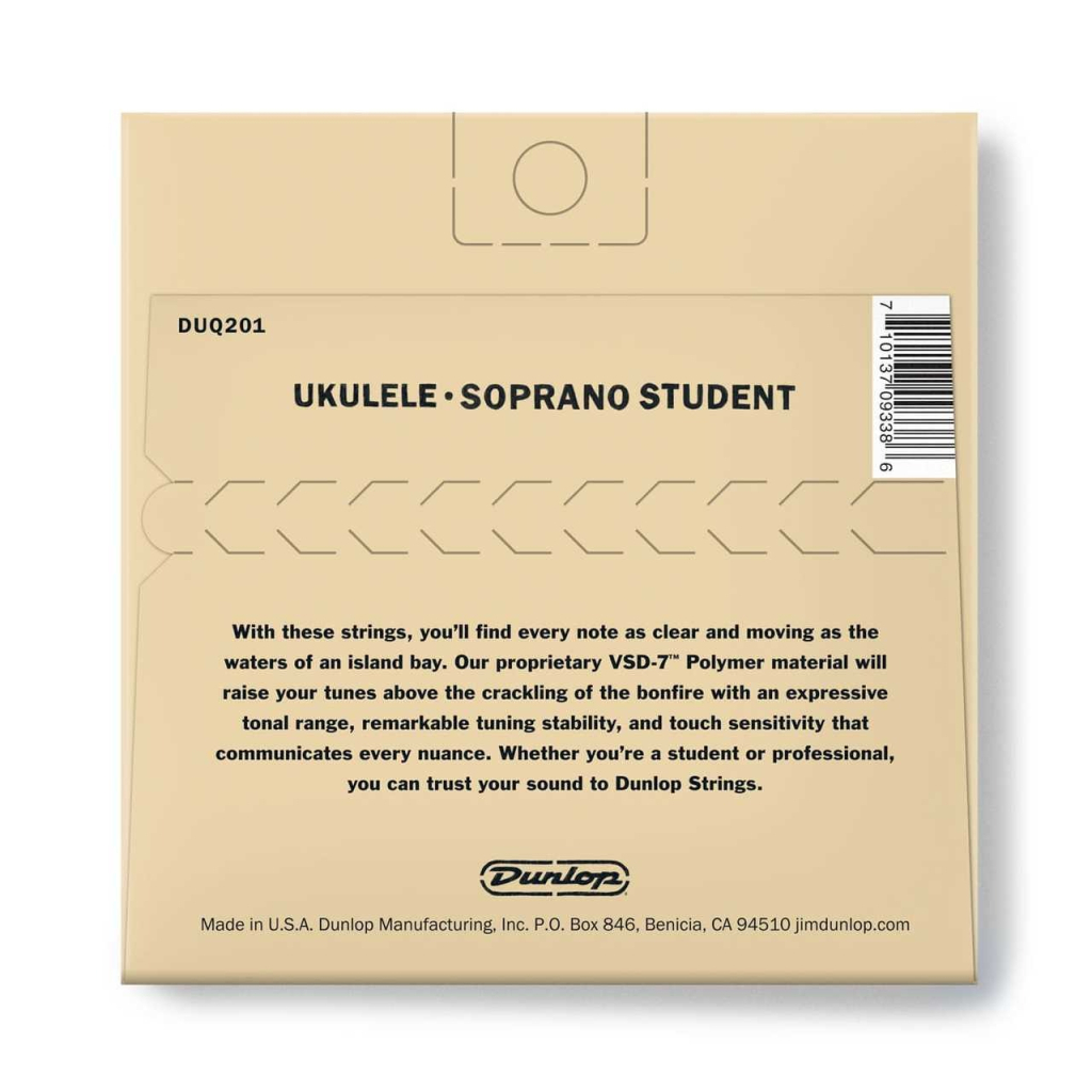 Струни для гітари Jim Dunlop Ukulele Soprano Student (DUQ201) - зображення 2