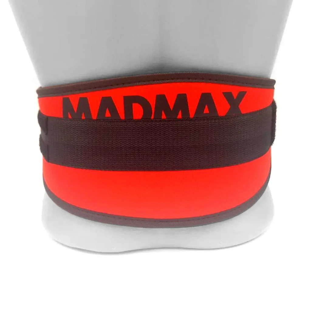 Атлетичний пояс MadMax MFB-421 Simply the Best неопреновий Red S (MFB-421-RED_S) - зображення 8