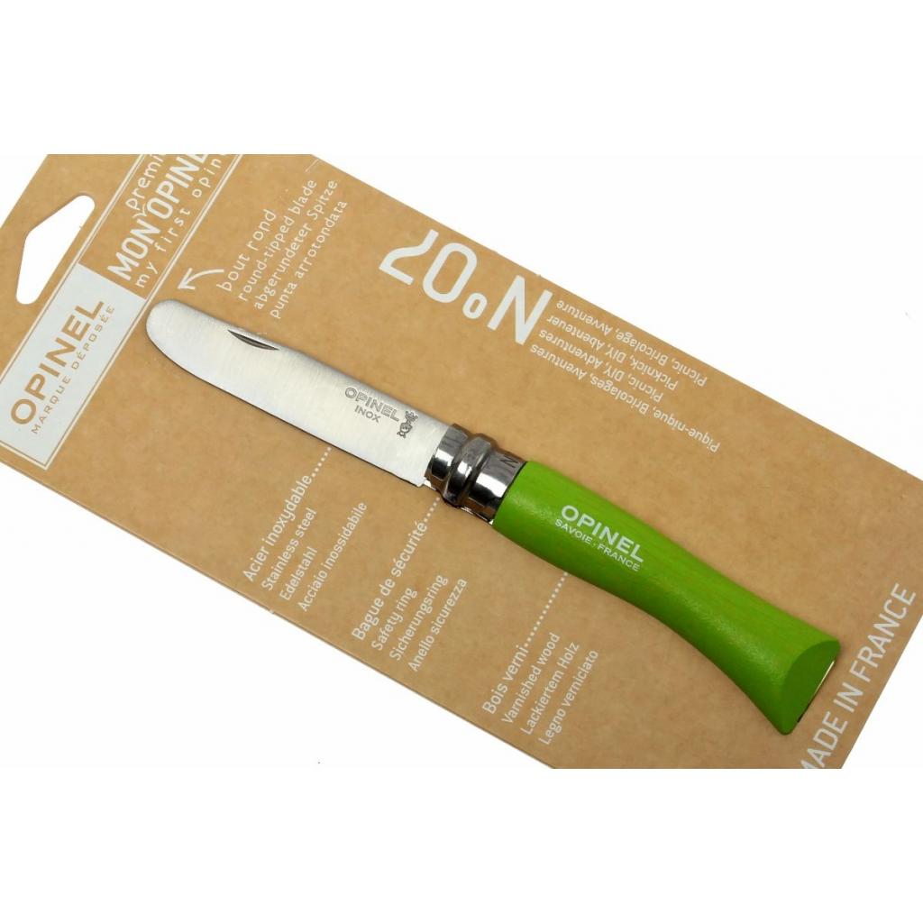 Ніж Opinel №7 "My First Opinel" green (001700) - зображення 6