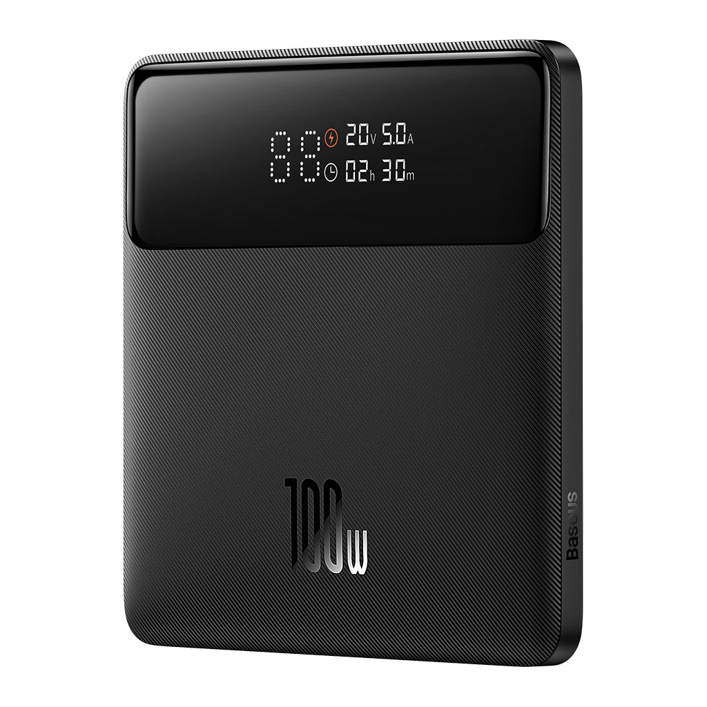 Батарея універсальна Baseus Blade 20000mAh 100W OE, black (PPBL000301) - зображення 3