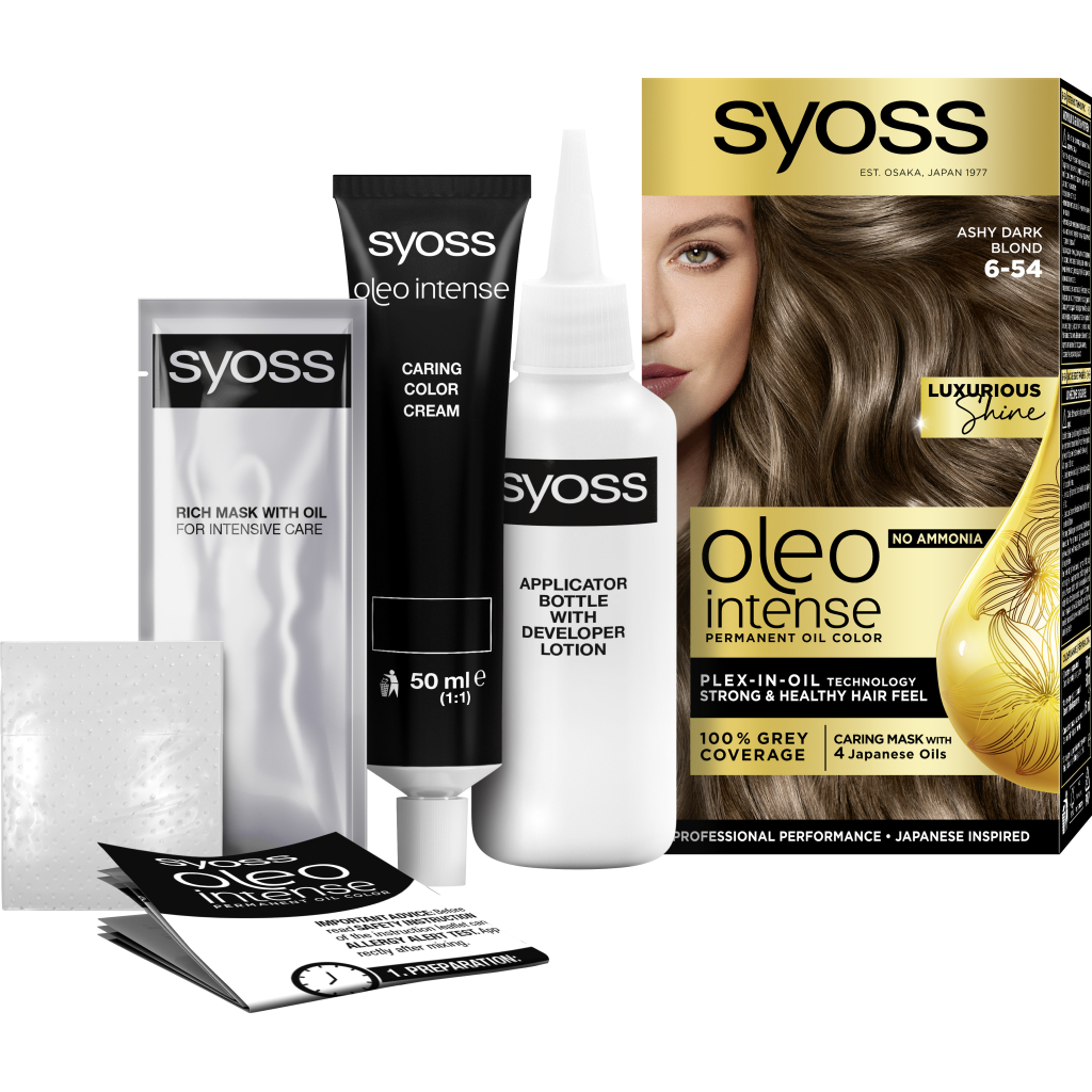 Фарба для волосся Syoss Oleo Intense 6-54 Холодний Темно-Русявий 115 мл (9000101706246) - зображення 3
