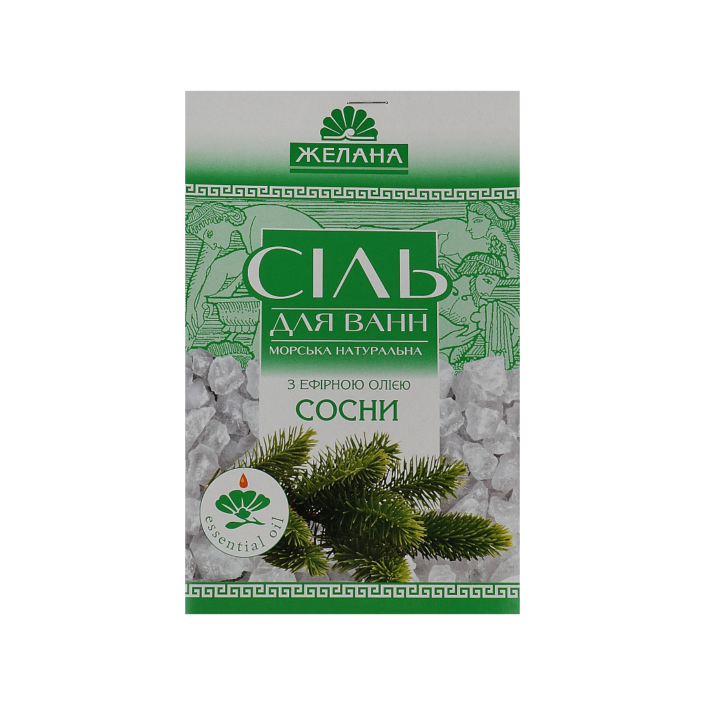 Сіль для ванн Желана Сосна 500 г (4820022090157) - изображение 1
