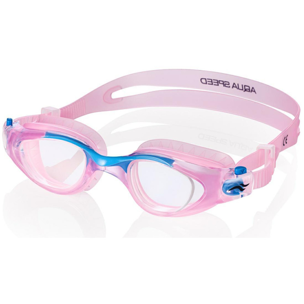 Окуляри для плавання Aqua Speed Maori 051-63 9283 рожевий/блакитний OSFM (5908217692832) - зображення 1
