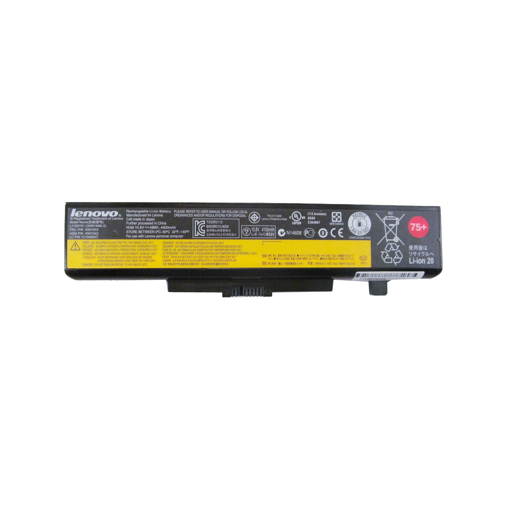 Акумулятор до ноутбука Lenovo ThinkPad E530 45N1051 4400mAh (48Wh) 6cell 11.1V Li-ion (A41942) - зображення 1