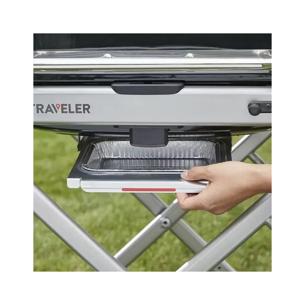Гриль-барбекю Weber Traveler Black (9010075) - зображення 10