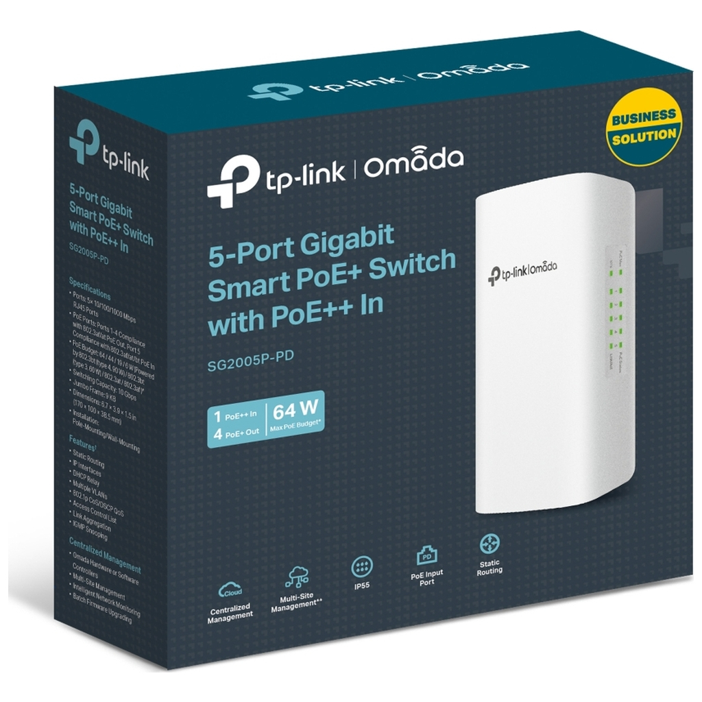 Комутатор мережевий TP-Link SG2005P-PD - изображение 8