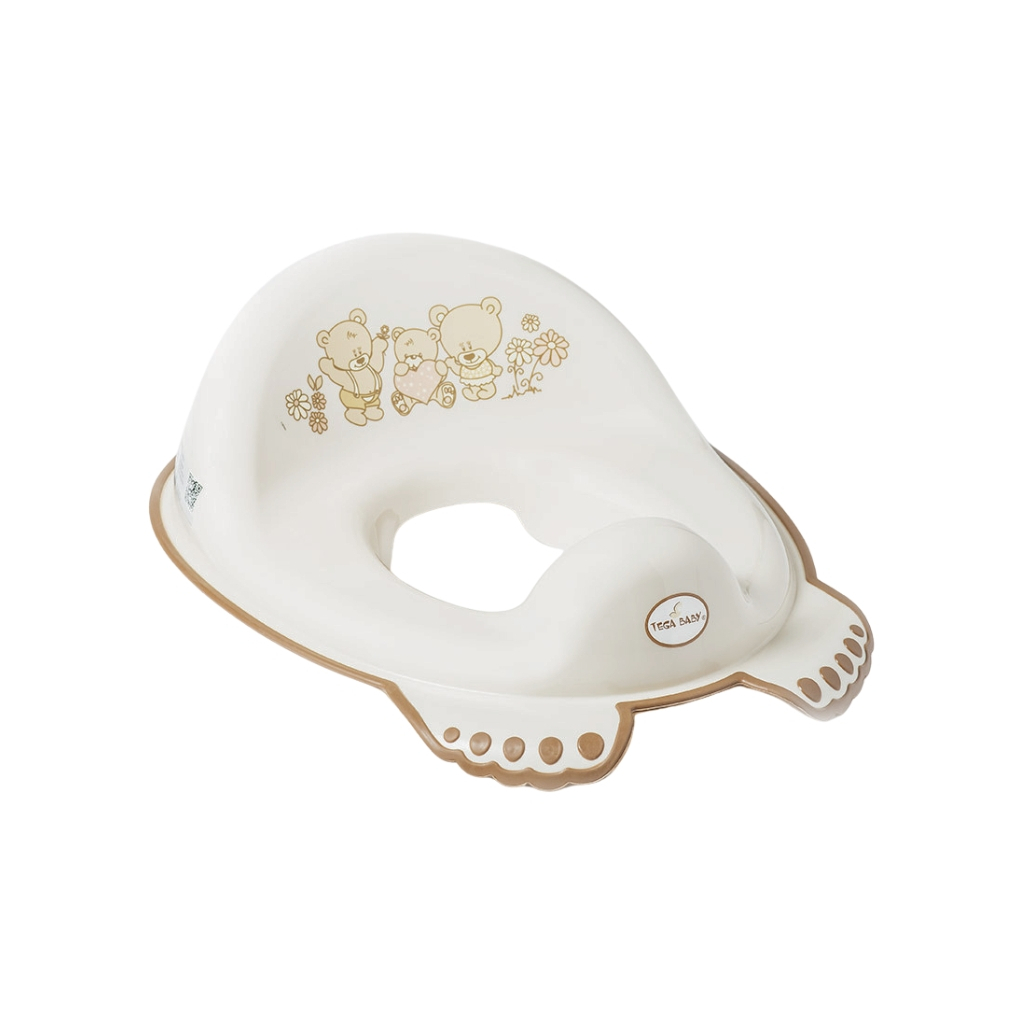 Накладка на унітаз Tega Baby Teddy Bea антиковзка, beige (MS-016-119) - зображення 1