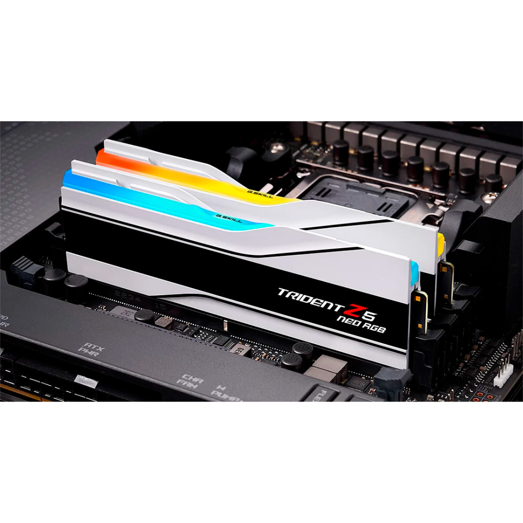 Модуль пам'яті для комп'ютера DDR5 64GB (2x32GB) 6000 MHz Trident Z5 Neo RGB Matte White G.Skill (F5-6000J3636F32GX2-TZ5NRW) - зображення 5