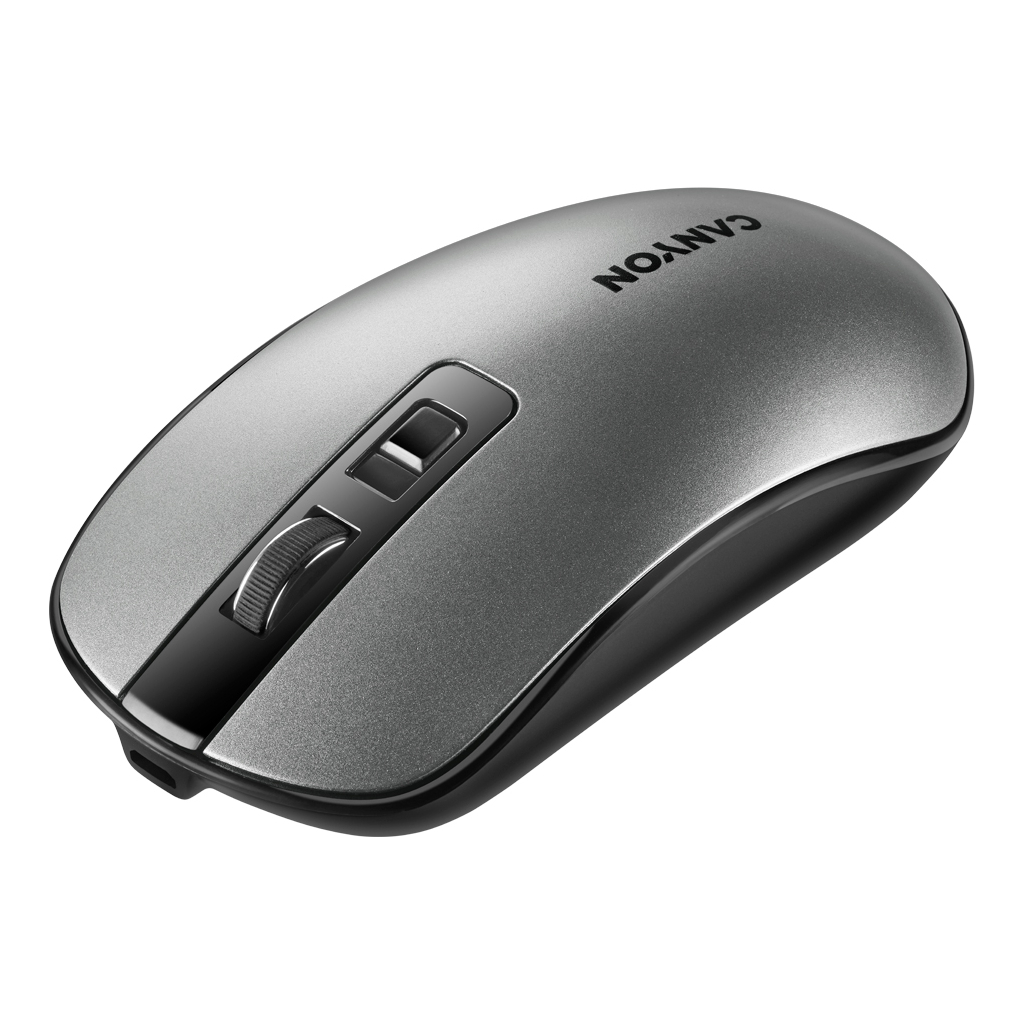 Мишка Canyon MW-18 Wireless Dark Grey (CNS-CMSW18DG) - зображення 2