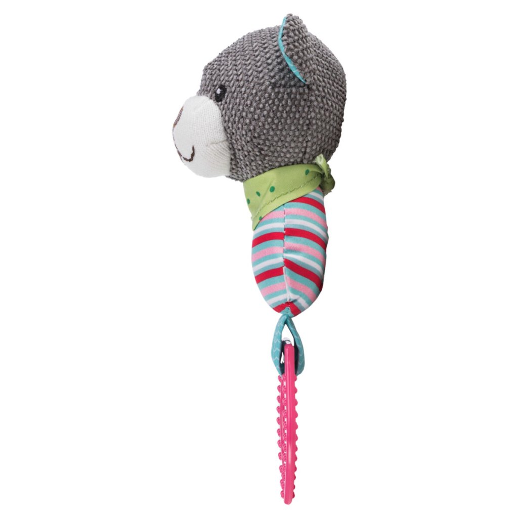 Іграшка для собак Trixie «Junior» Ведмедик з кільцем 23 см (4011905361772) - зображення 2