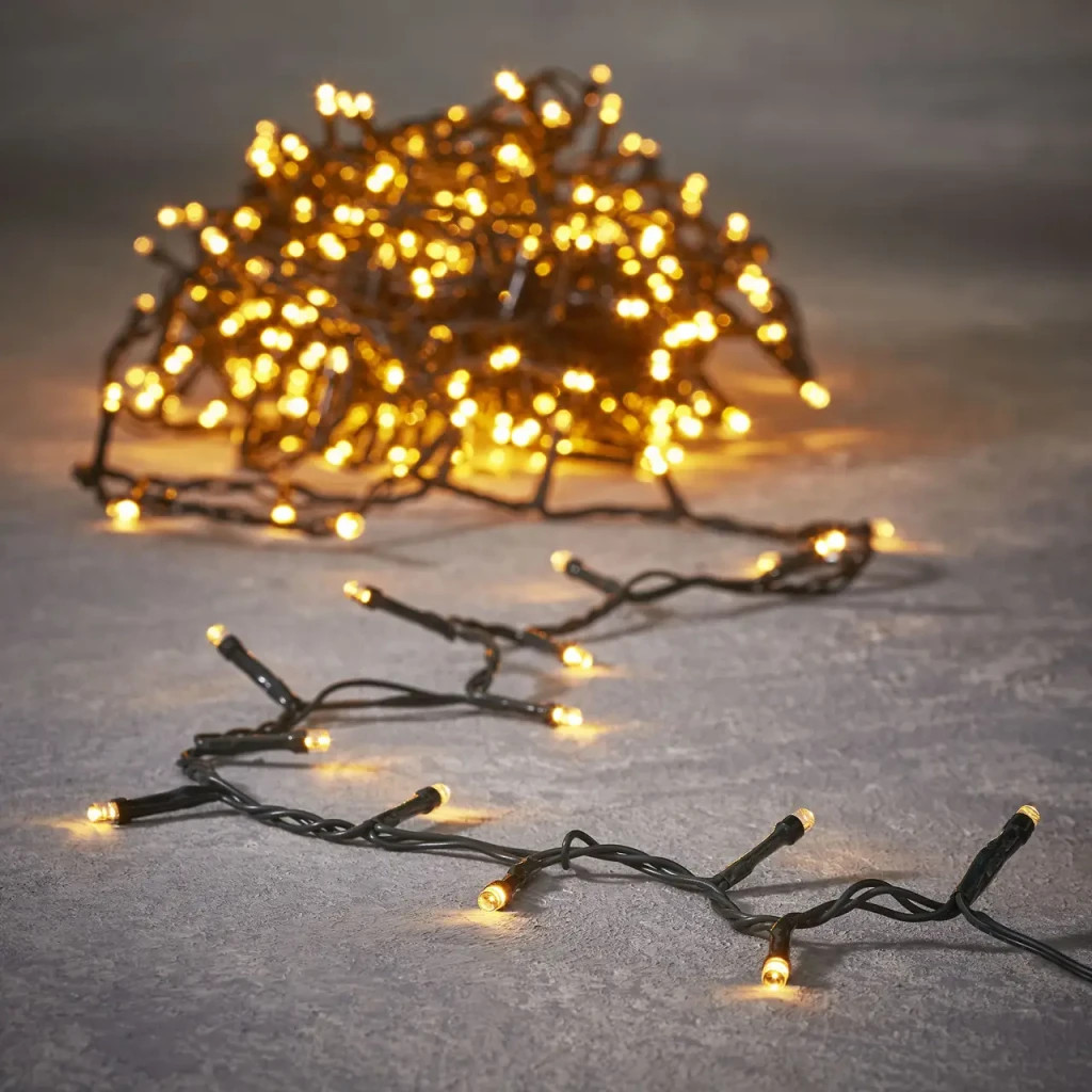 Гірлянда Luca змійка 12 м, 120 LED теплий білий, таймер (8718861692624) - зображення 1