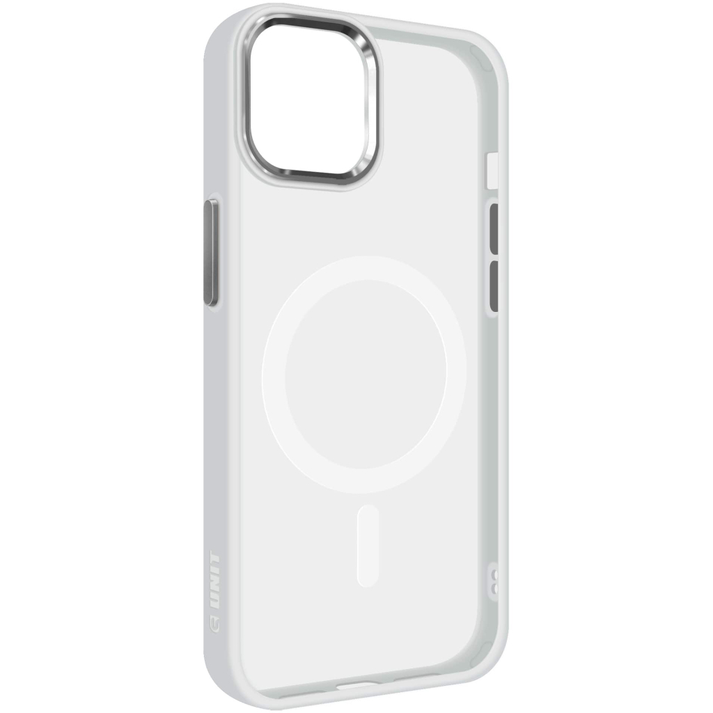 Чохол до мобільного телефона Armorstandart Unit MagSafe Apple iPhone 15 Plus Matte Clear Silver (ARM69351) - зображення 1