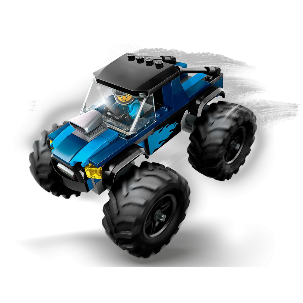 Конструктор LEGO City Синя вантажівка-монстр 148 деталей (60402) - зображення 3