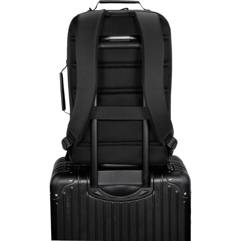 Рюкзак для ноутбука Tavialo 15.6" Smart TB20-2 black, 20л, 45х29х16,5см (TB20-224BL) - зображення 9