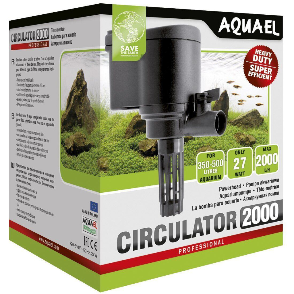 Помпа для акваріума AquaEl Circulator 2000 л (5905546131896) - изображение 3