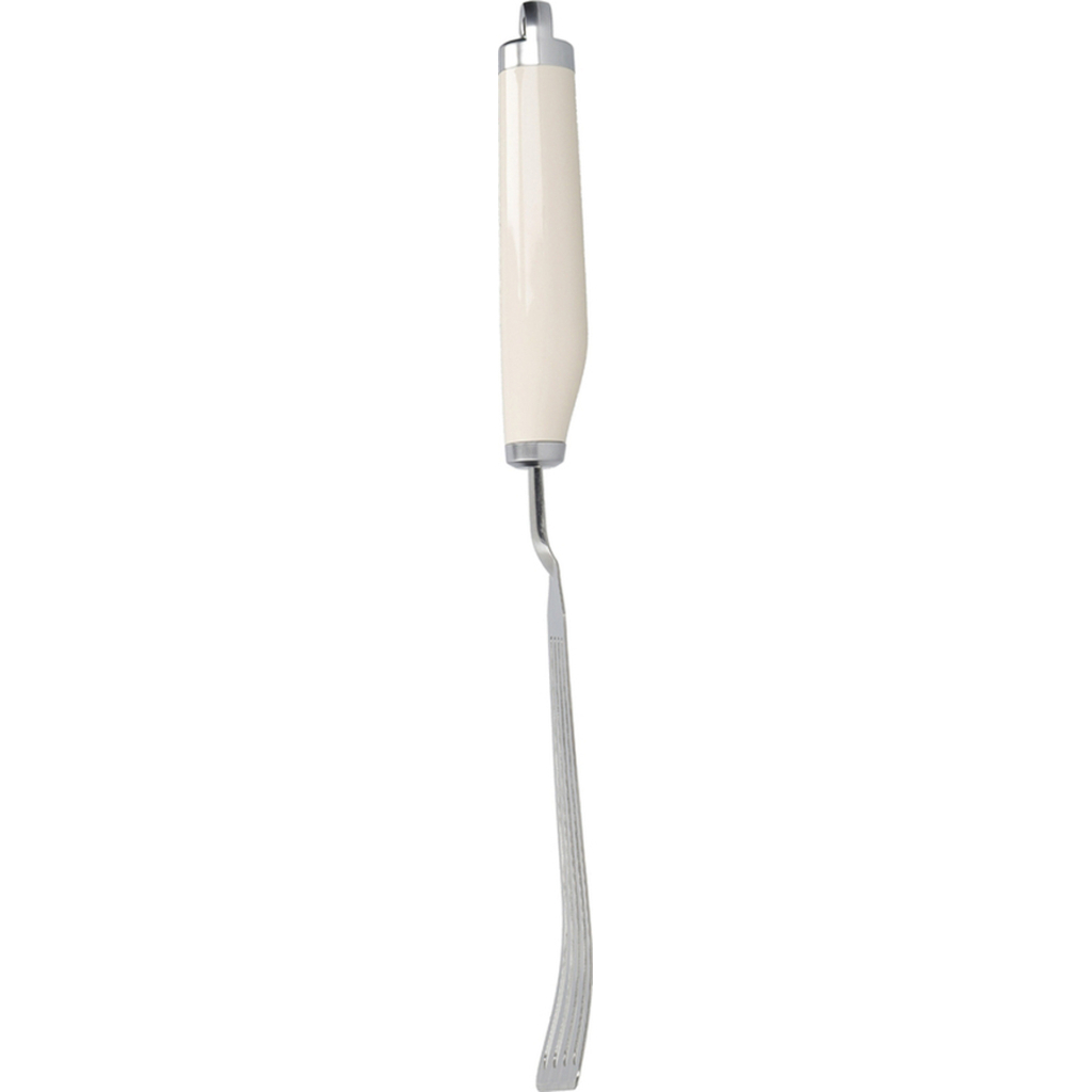 Лопатка кухонна KitchenAid Coreline з прорізами, 32,8 см, кремовий (KAG024OHACE) - зображення 3
