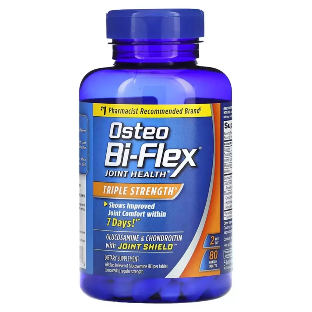 Вітамінно-мінеральний комплекс Osteo Bi-Flex Здоров'я суглобів, потрійна сила, Joint Health, Triple Strength, 80 таблеток (OBF-03121) - зображення 1