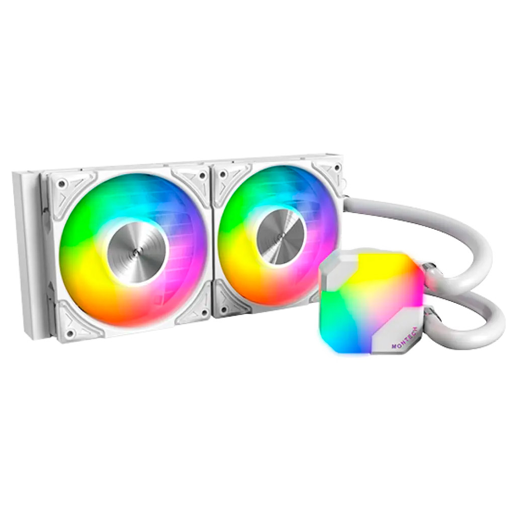 Кулер до процесора MONTECH HYPER FLOW ARGB 240 (W) - зображення 1
