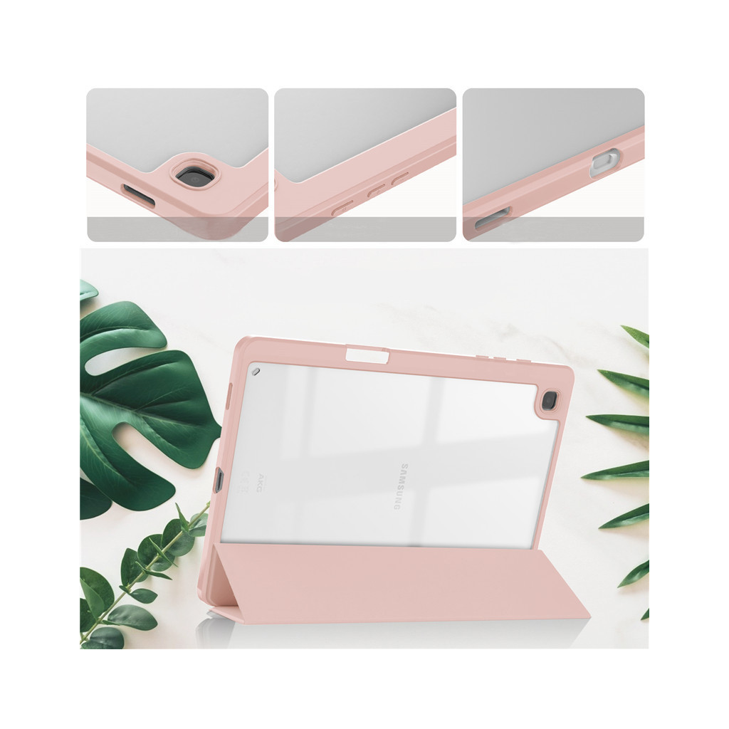 Чохол до планшета BeCover Soft Edge Pencil Mount Samsung Galaxy Tab S6 Lite 10.4 P610/P613/P615/P619 Rose Gold (708355) - зображення 5