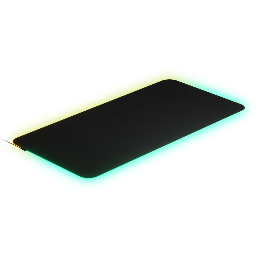 Килимок для мишки SteelSeries QcK Prism Cloth 5XL Etail RGB Black (63524) - зображення 3