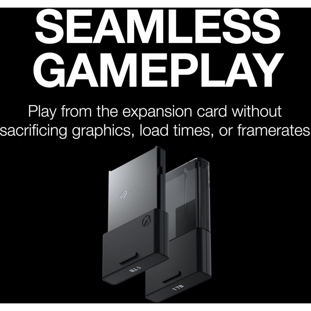 Зовнішній жорсткий диск 2.5" 1TB Storage Expansion Card for the Xbox Series X/S Seagate (STJR-1000400) - зображення 3