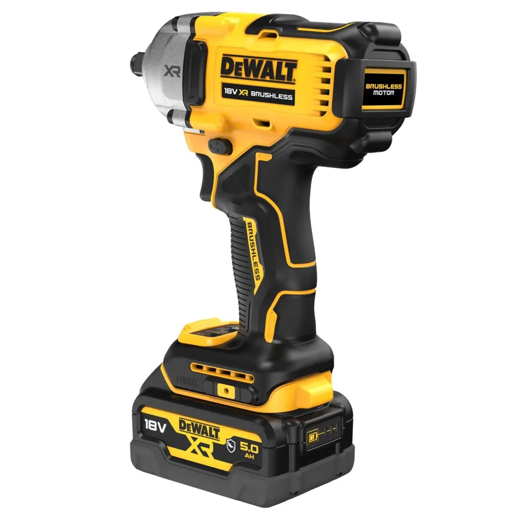 Гайковерт DeWALT 18 В XR Li-lon,812 Нм, 2 АКБ, ЗП, чохол (DCF891P2G) - изображение 5