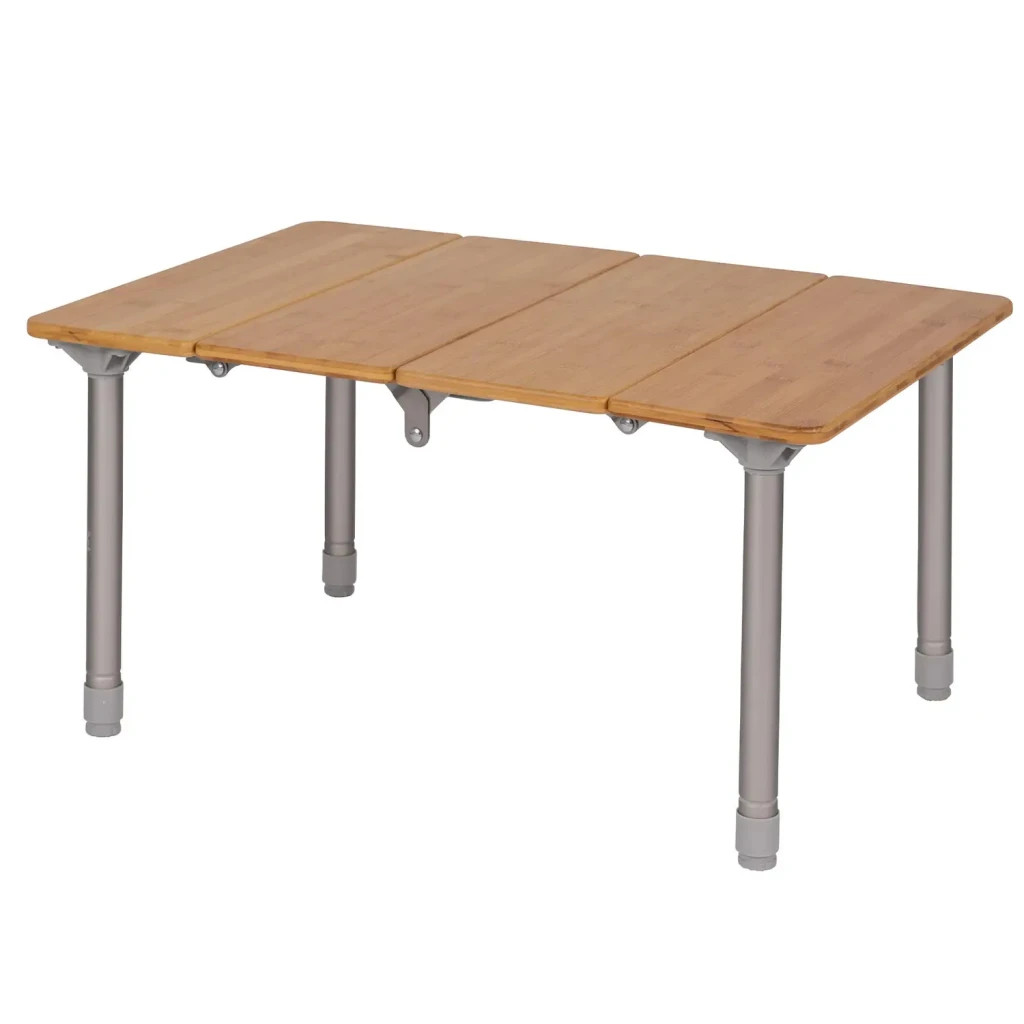 Туристичний стіл Bo-Camp Southwark 60x40cm Bamboo Brown (1404644) - зображення 3