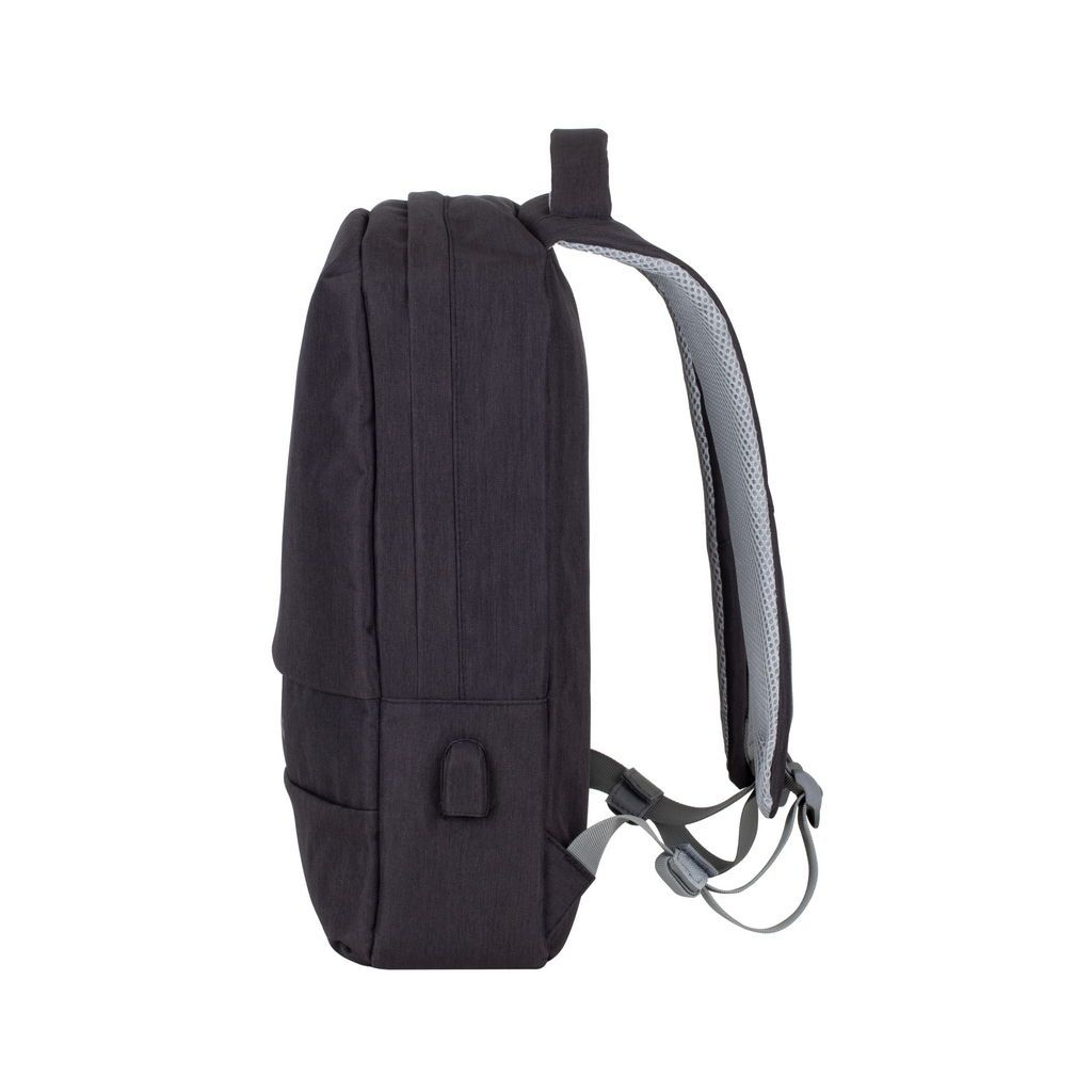 Рюкзак для ноутбука RivaCase 15.6" 7562 water-reppelent, anti-theft, Black (7562Black) - зображення 4
