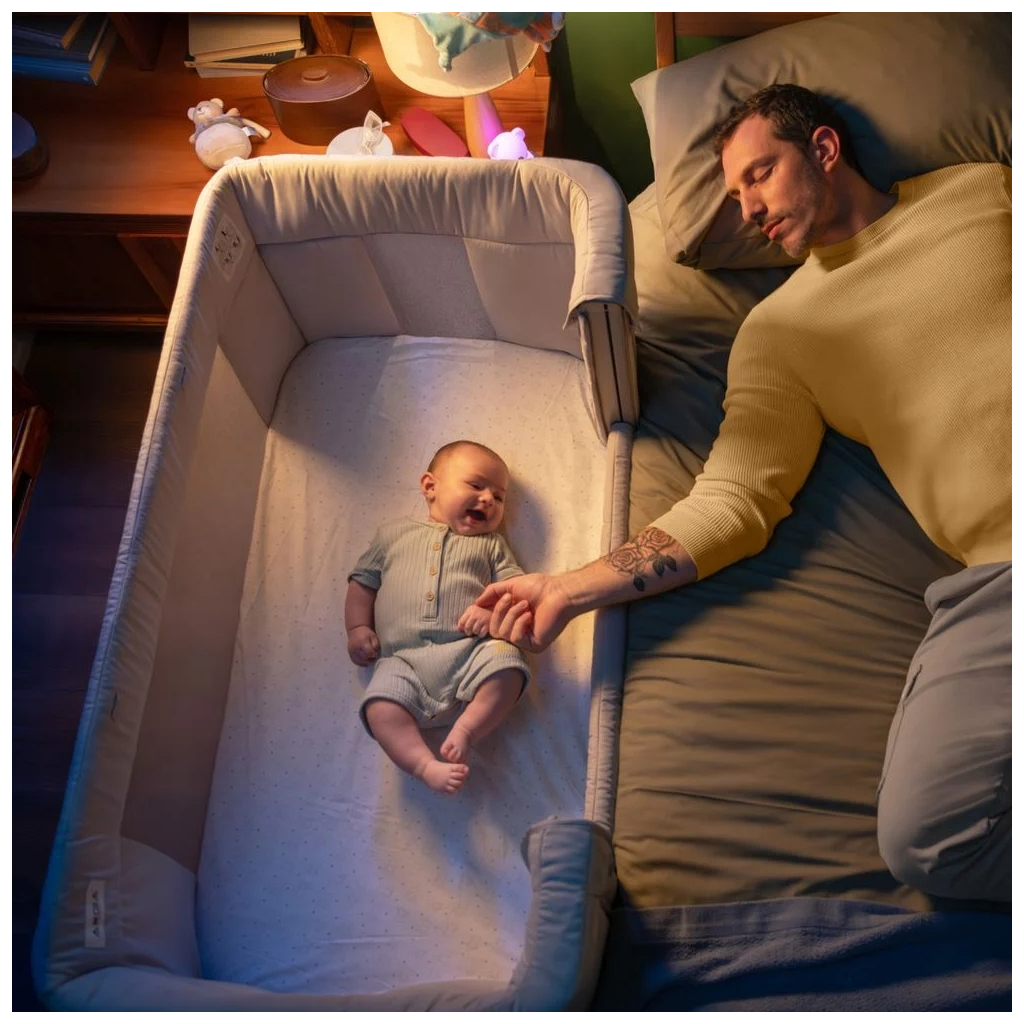 Ліжечко Chicco Next2Me Forever 3 в 1 бежевий (79650.10) - зображення 9