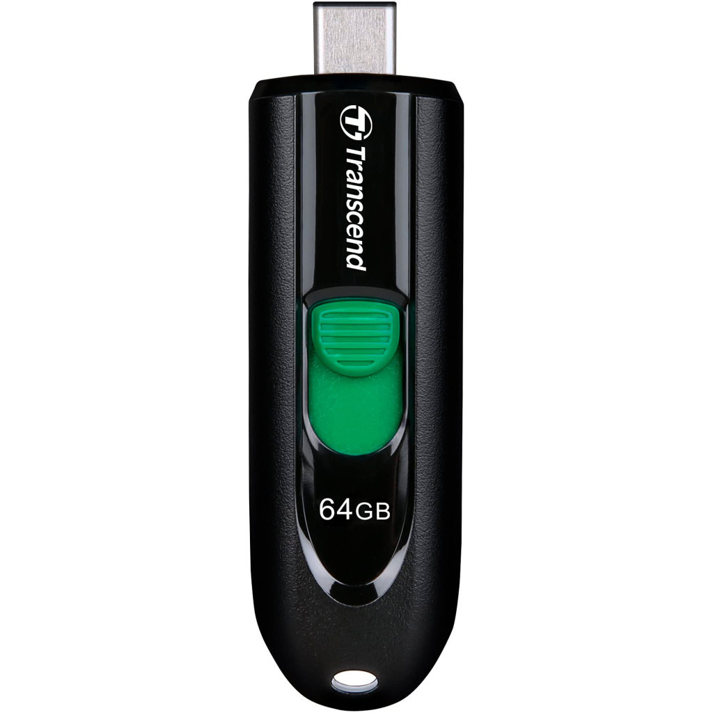 USB флеш накопичувач Transcend 64GB JetFlash 790C Black USB 3.1 Type-C (TS64GJF790C) - зображення 6
