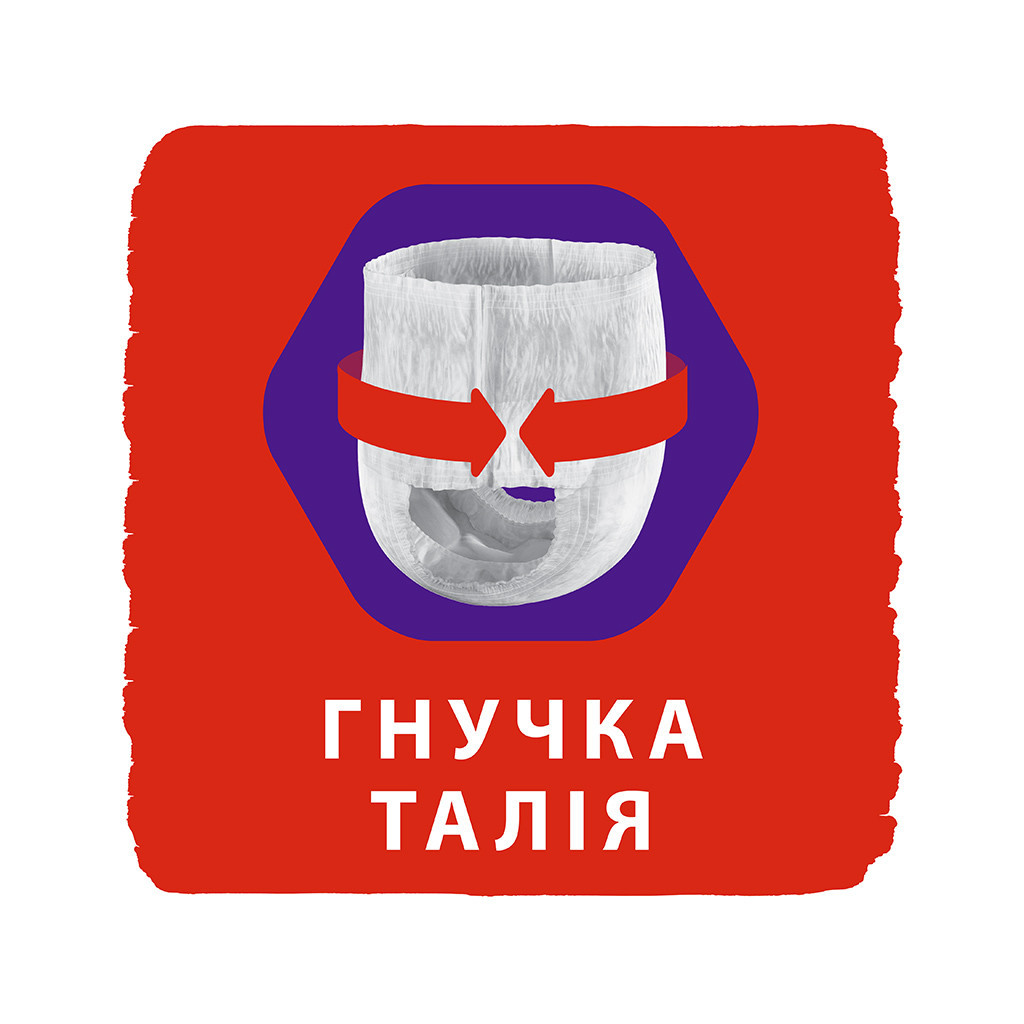 Підгузки Libero UpGo 7 16-26 кг 32 шт HERO (7322541091044) - зображення 6