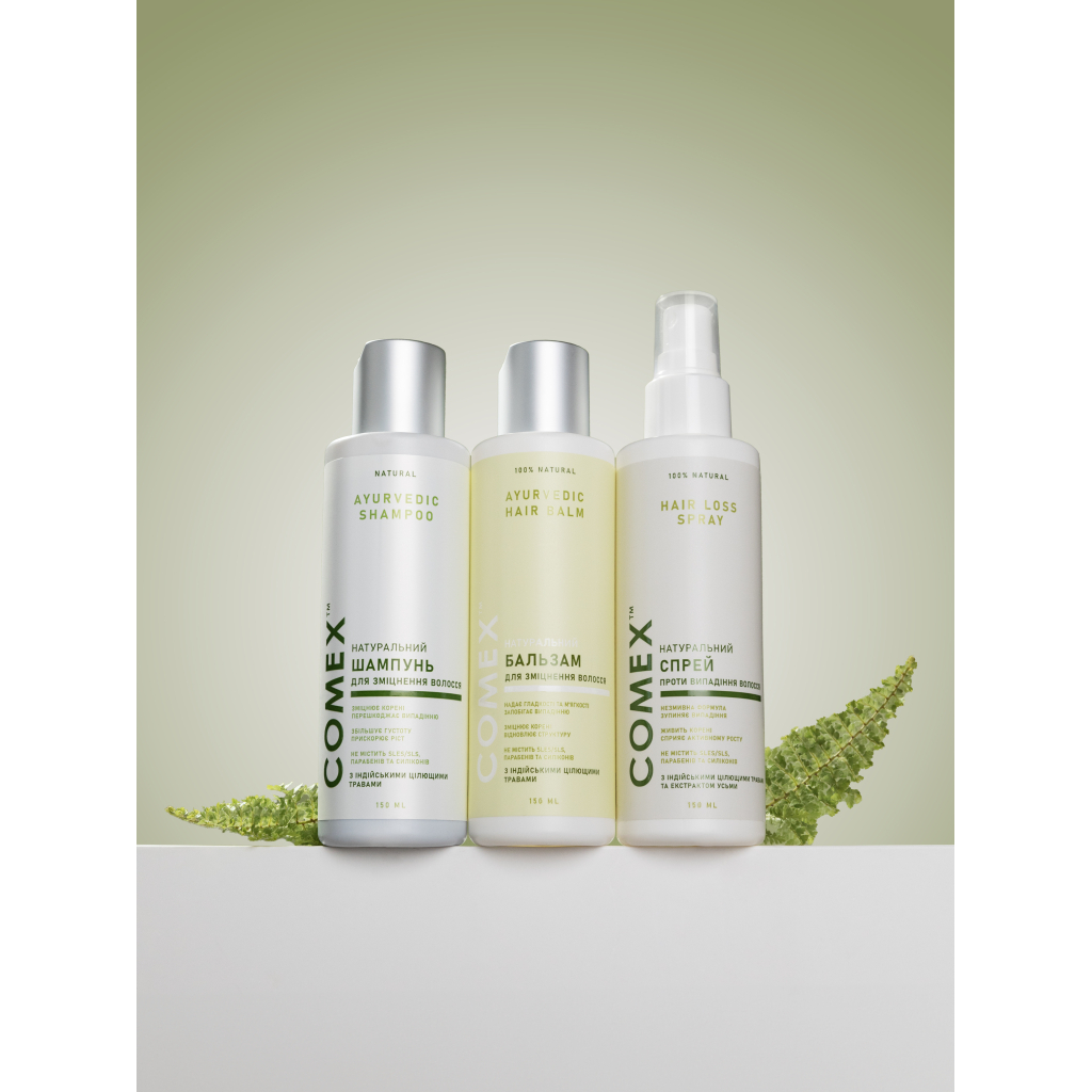 Спрей для волосся Comex проти випадіння з індійськими цілющими травами 150 мл (4820230951387) - зображення 2