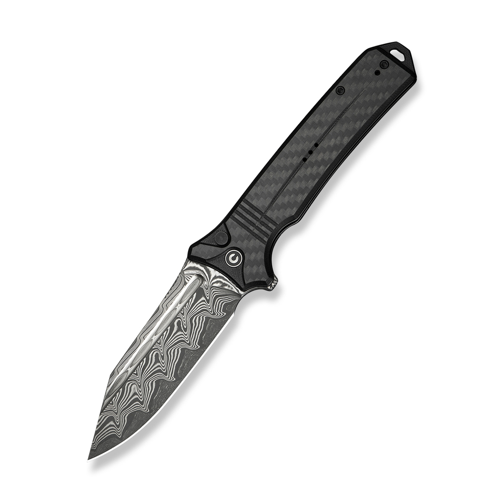 Ніж Civivi Neurohaptic, G10/Carbon, Damascus (C23080-DS1) - зображення 2