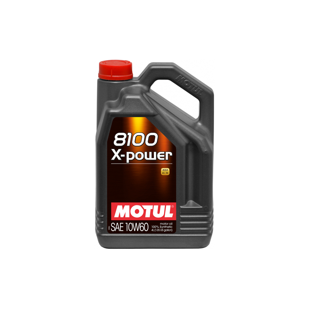 Моторна олива MOTUL 8100 X-power SAE 10W60 4л (854841) - изображение 1
