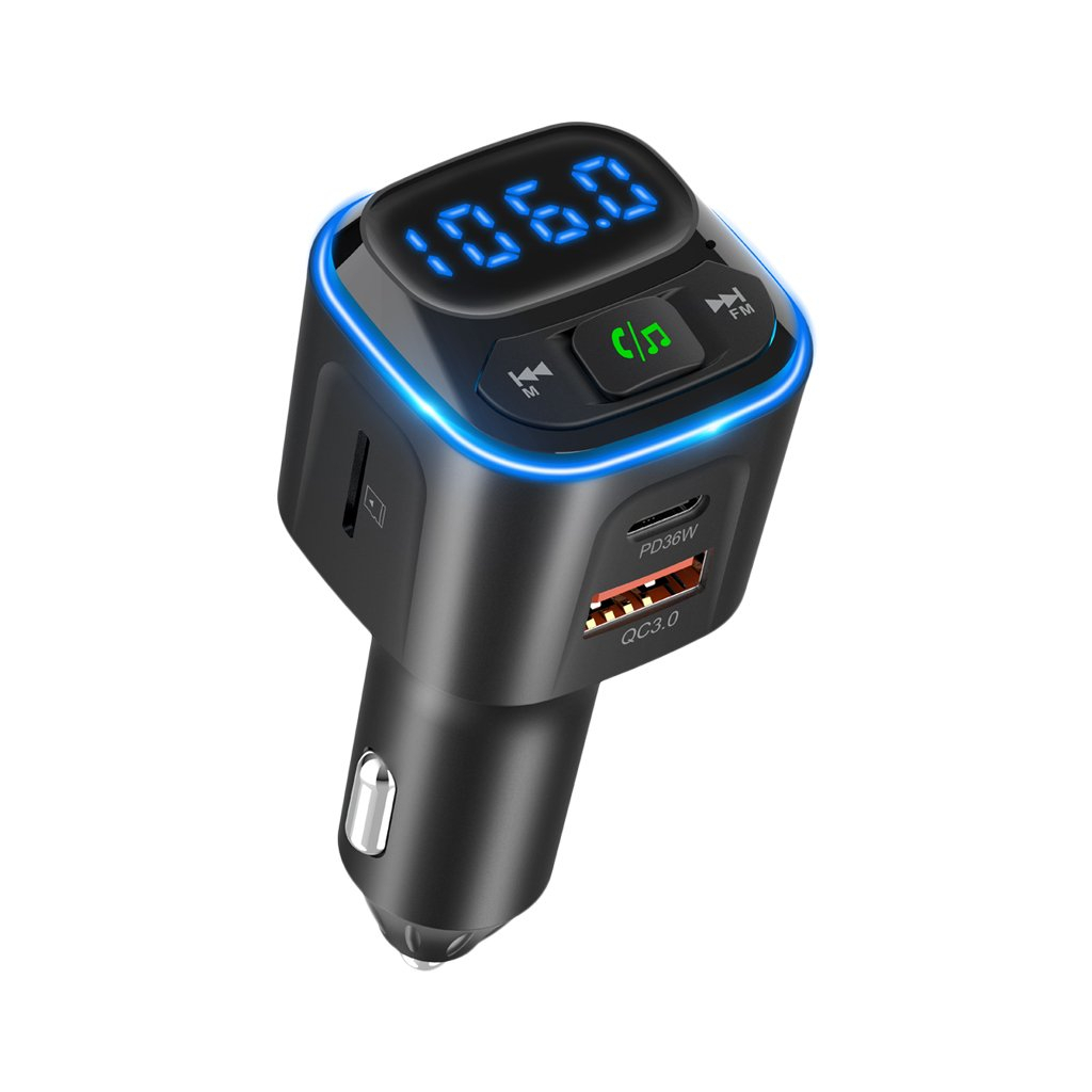 FM модулятор Gelius Tune GP-FMT051 (PD/QC) 36 Watt Black (GP-FMT051) - зображення 5