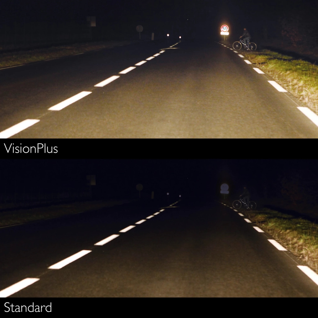 Автолампа Philips H4 VisionPlus, 2шт (12342VPS2) - изображение 6