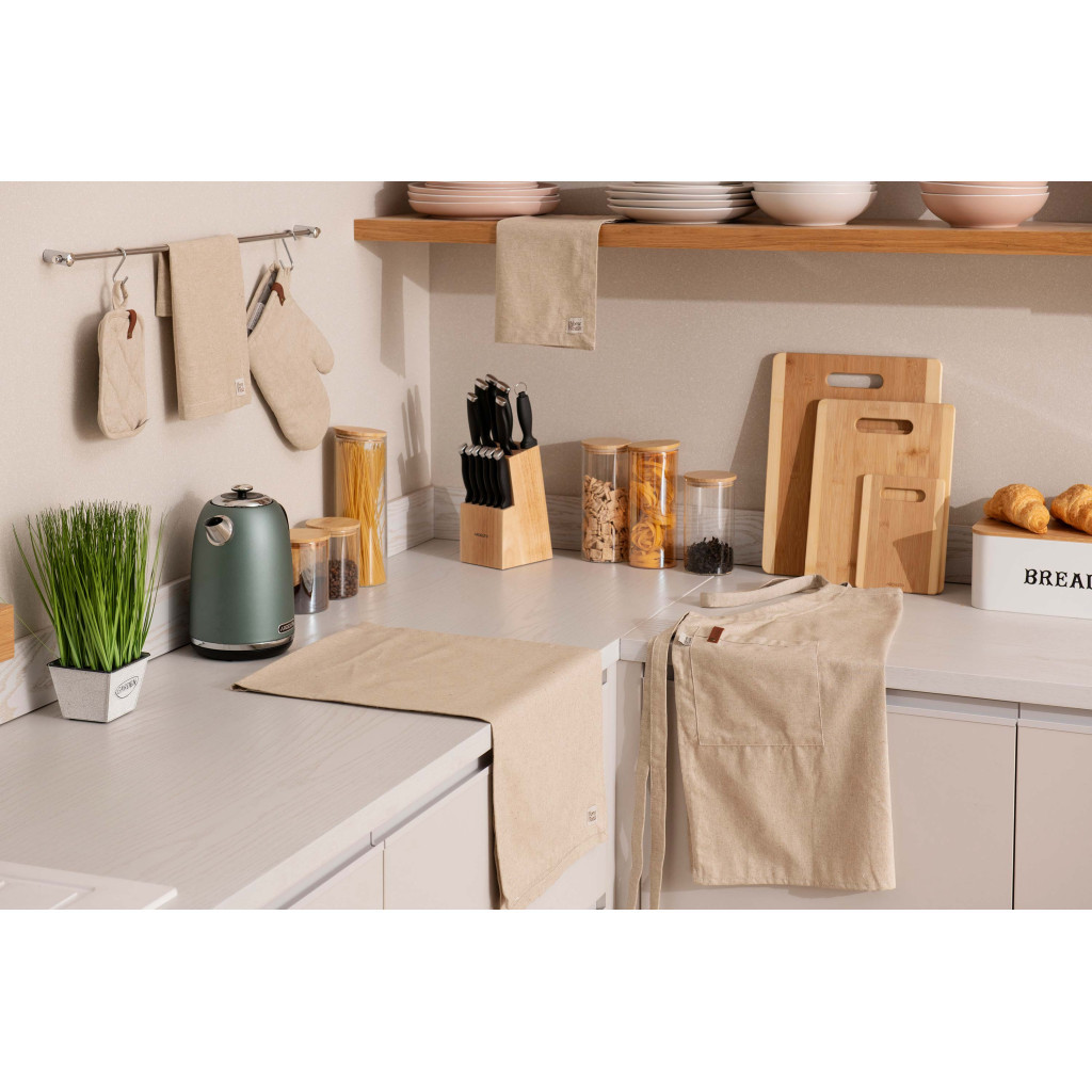 Серветка на стіл Ardesto Oliver бежевий 40х40 см, 100% бавовна (ART06OB) - зображення 5