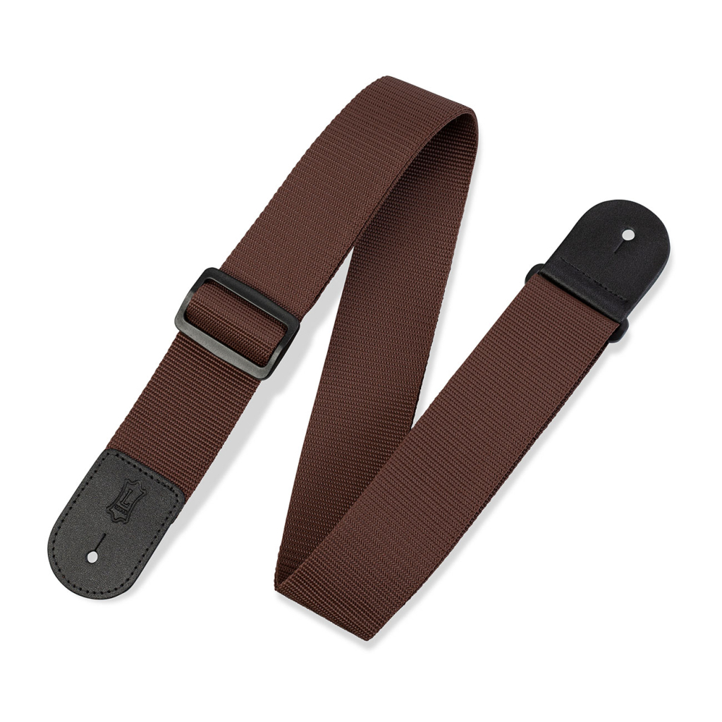 Ремінь для гітари Levy's Classics Series Polypropylene Guitar Strap Brown (M8POLY-BRN) - зображення 1