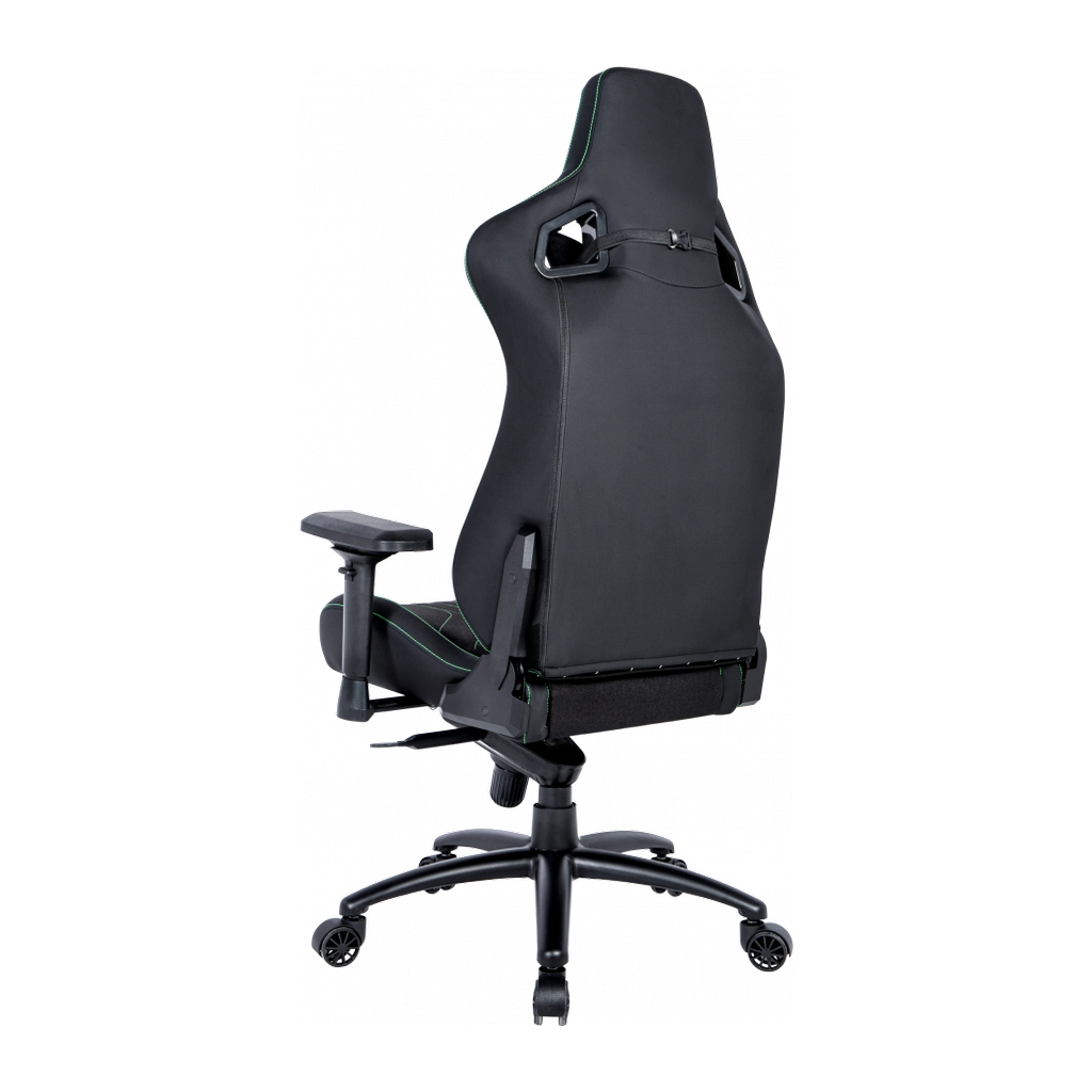 Крісло ігрове GT Racer X-8006 Black/Green (X-8006 Fabric Black/Green) - зображення 5
