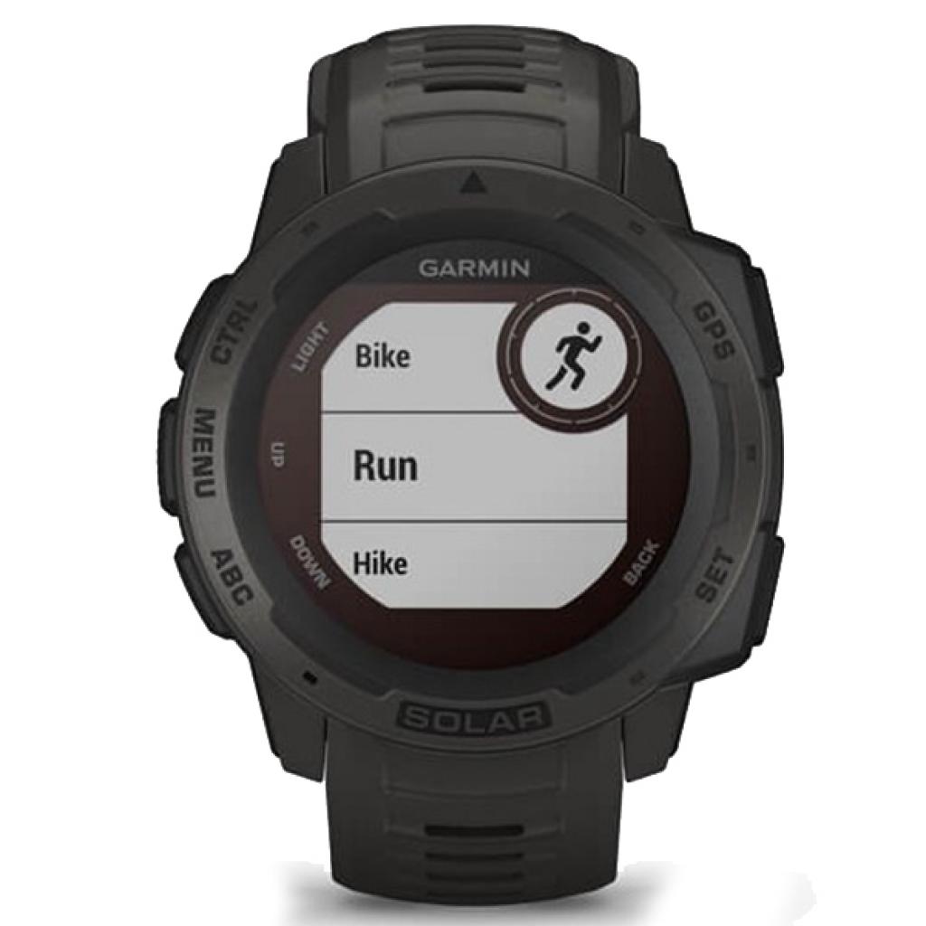 Смарт-годинник Garmin Instinct Solar, Graphite (010-02293-00) - зображення 7