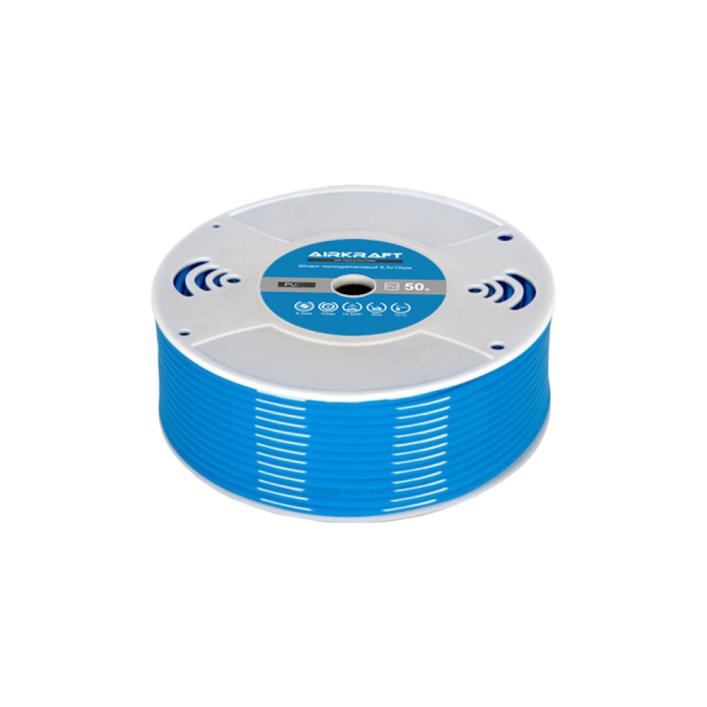 Пневматичний шланг Airkraft поліуретановий у бухті 100м 2,5*4мм (PU4) - зображення 1