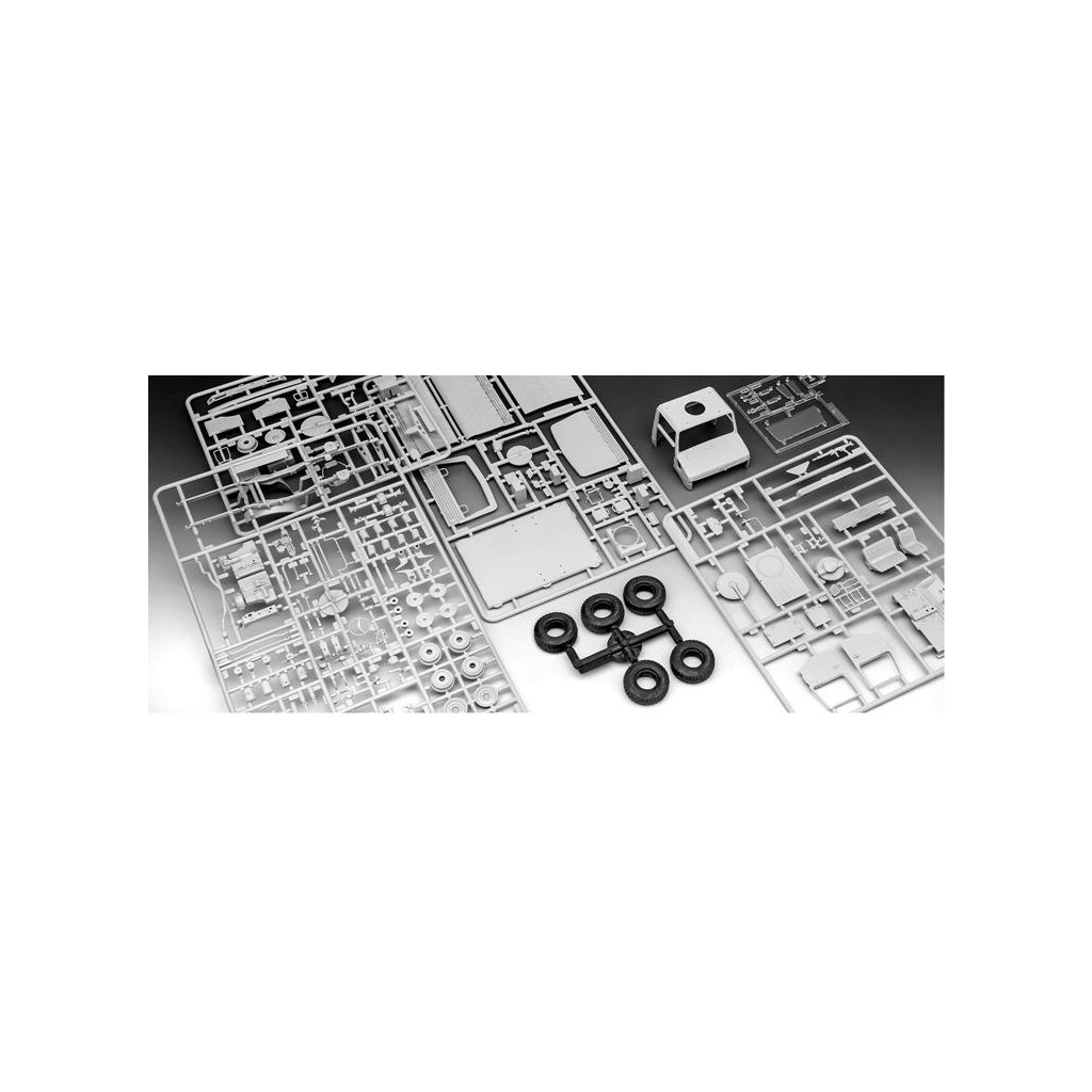 Збірна модель Revell Вантажівка Unimog 2T milgl рівень 5, 1:35 (RVL-03337) - зображення 8