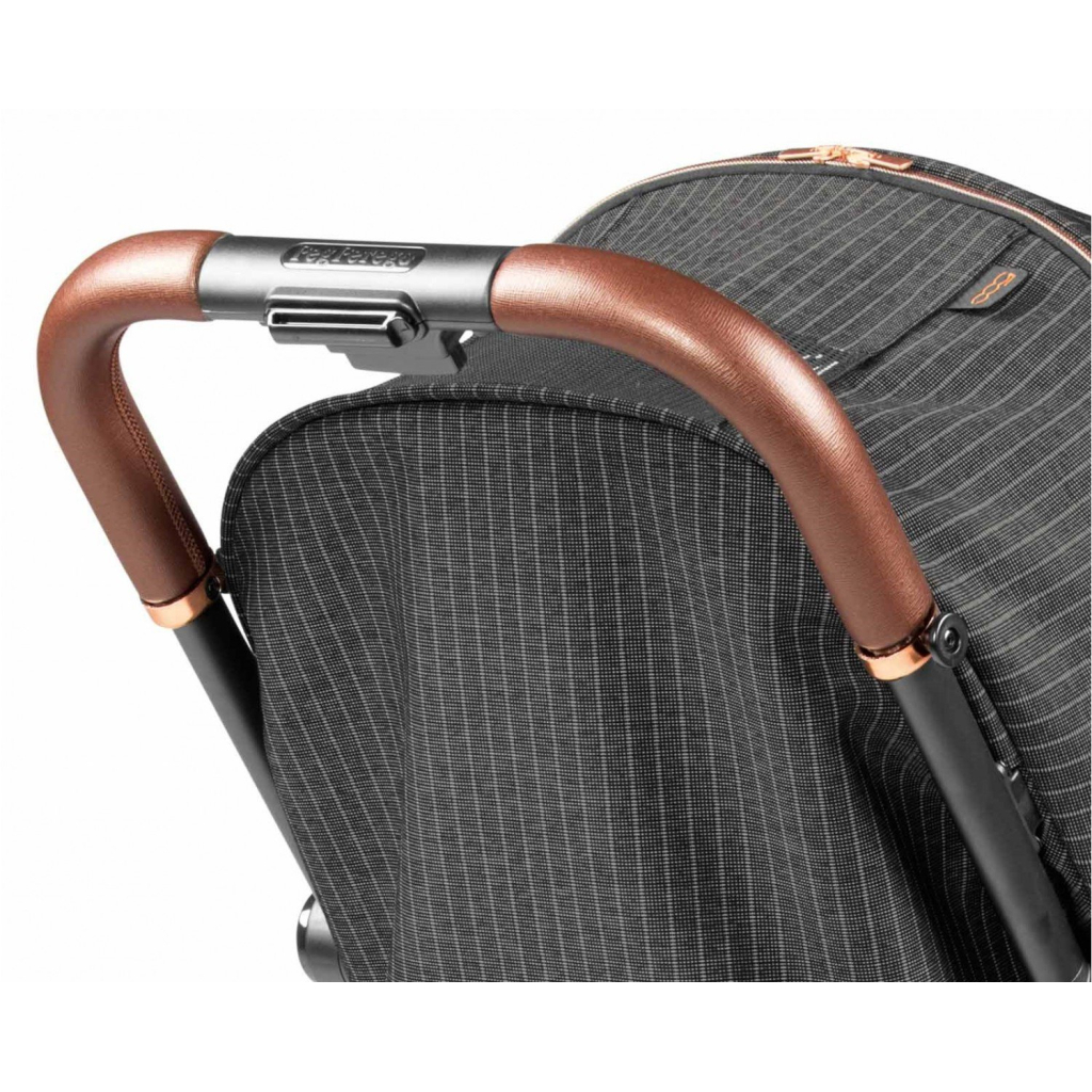 Коляска Peg-Perego Selfie 500 вишукано-коричнева зі смужкою (IP22000000GS53SQ53) - зображення 6