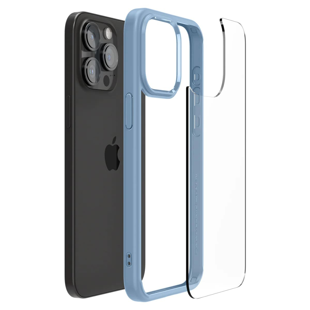Чохол до мобільного телефона Spigen Apple iPhone 15 Pro Max Ultra Hybrid Sierra Blue (ACS06572) - зображення 6