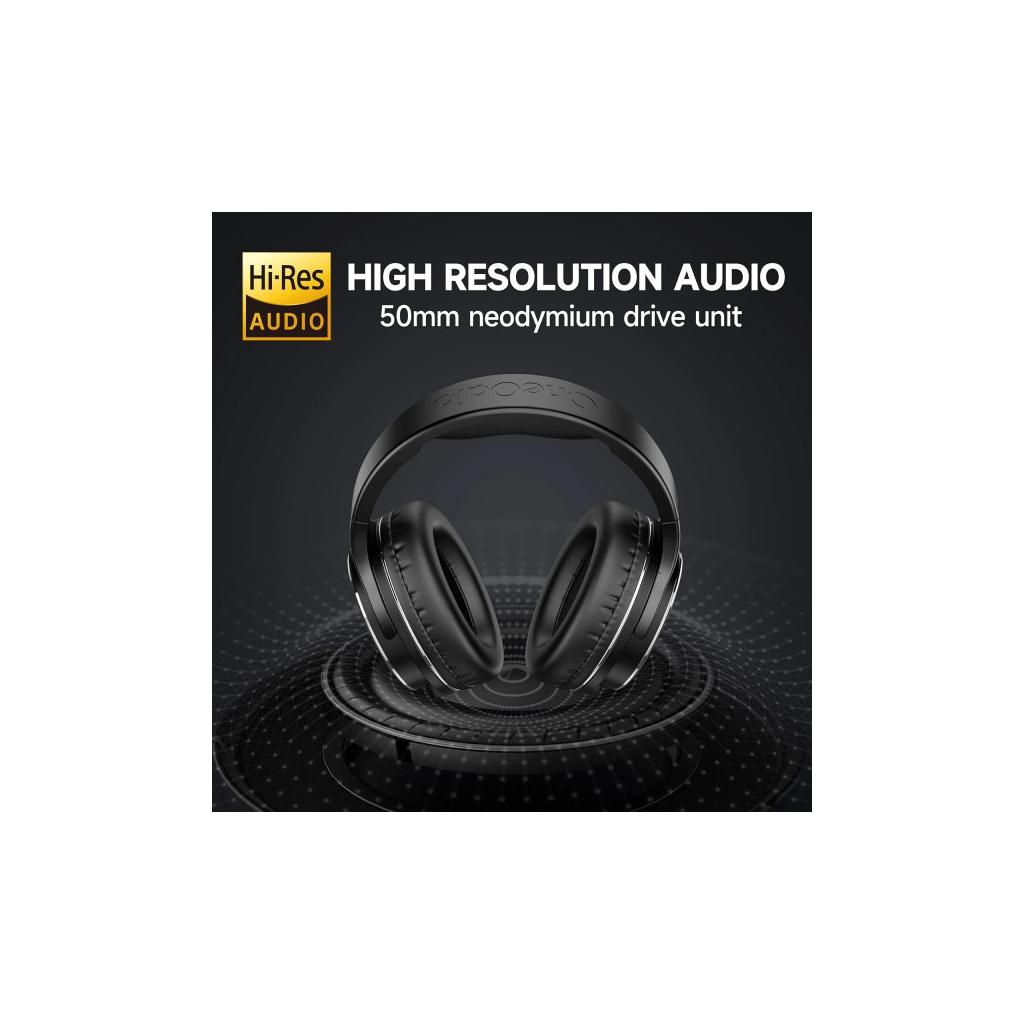 Навушники OneOdio Studio Hifi 3,5мм/6,35мм Black (Studio Hifi Black) - зображення 5