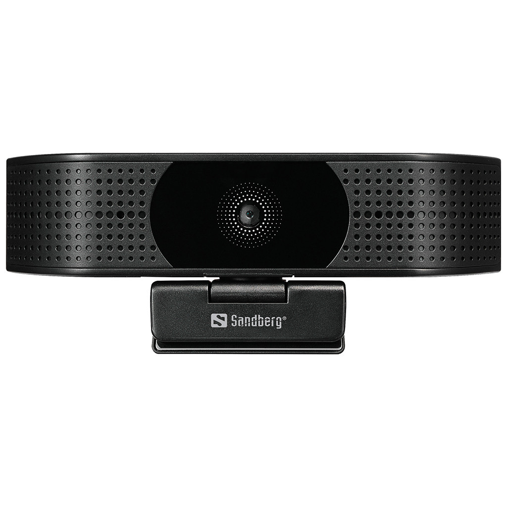 Веб-камера Sandberg Webcam Pro Elite 4K UHD (IMX258) Autofocus USB-A/USB-C Black (134-28) - зображення 1