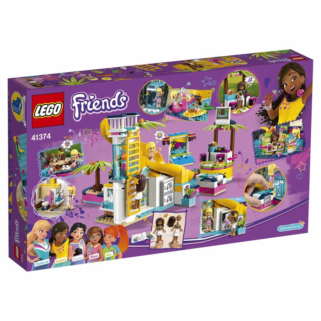 Конструктор LEGO Friends Андреа біля басейну 468 деталей (41374) - зображення 6