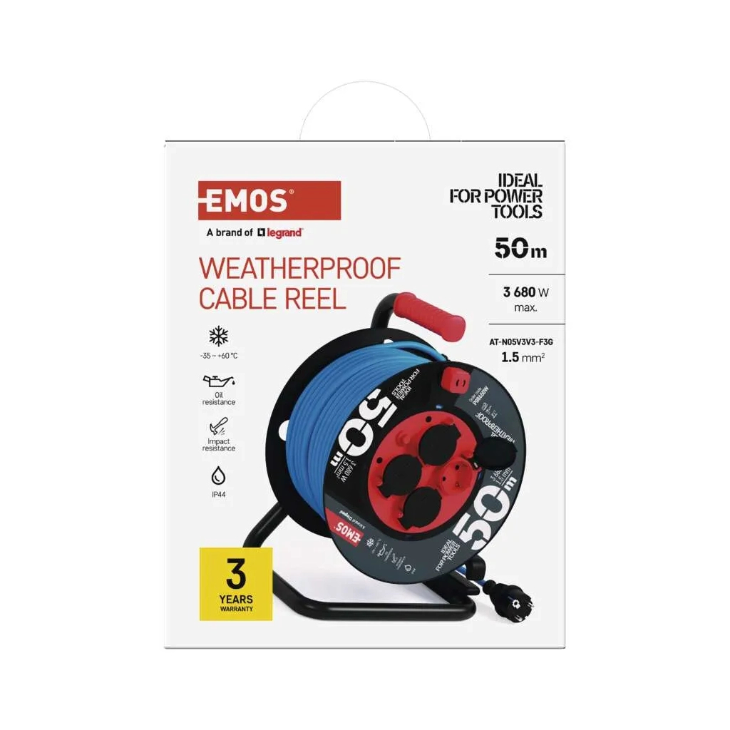 Мережевий подовжувач EMOS P08650W - зображення 9