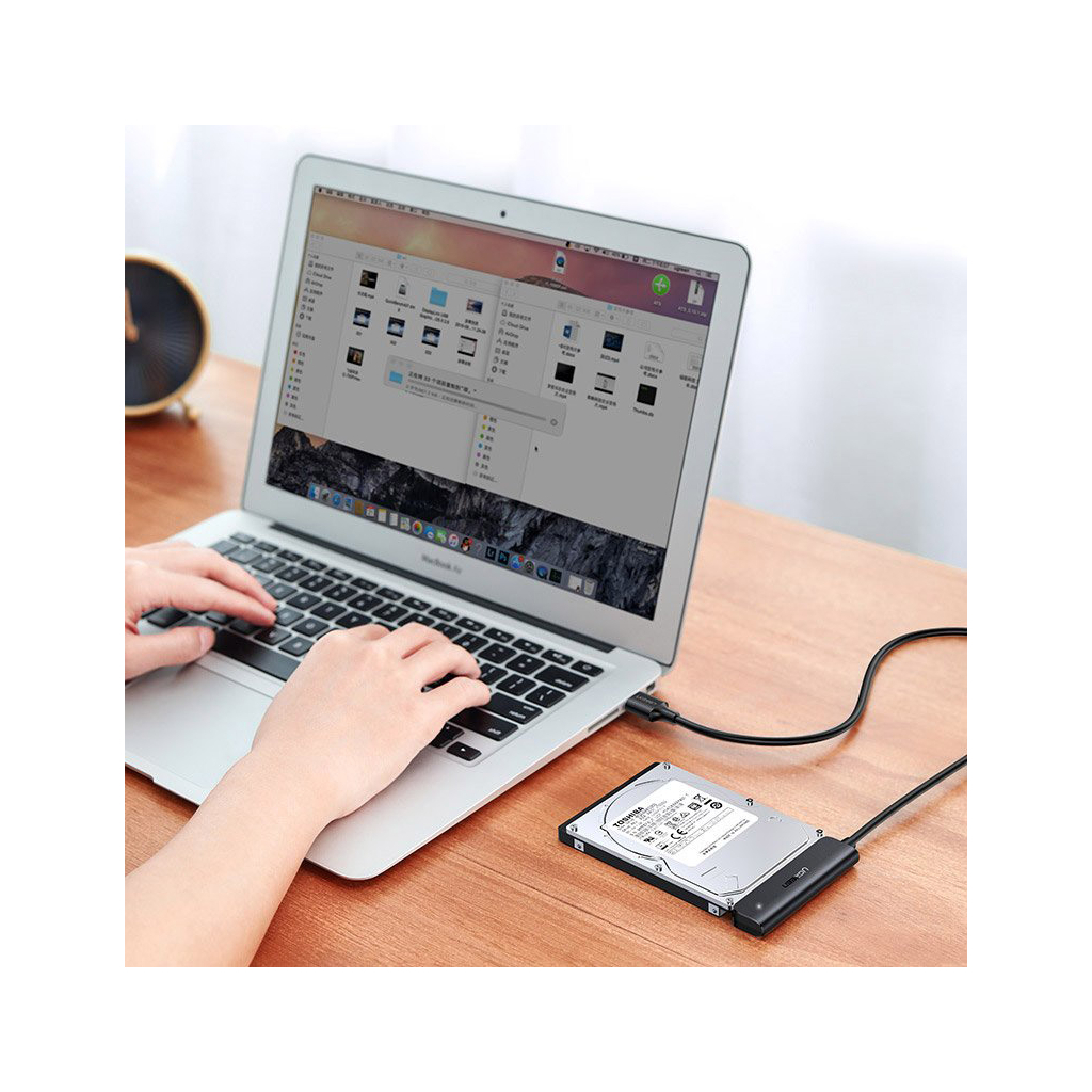 Перехідник USB 3.0 Type-C to SATA III (F) CM321 Ugreen (70610) - зображення 5